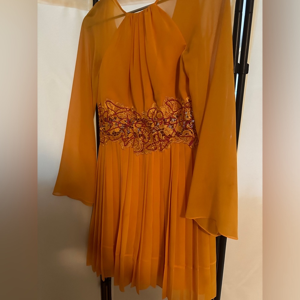 Versace pleated dress